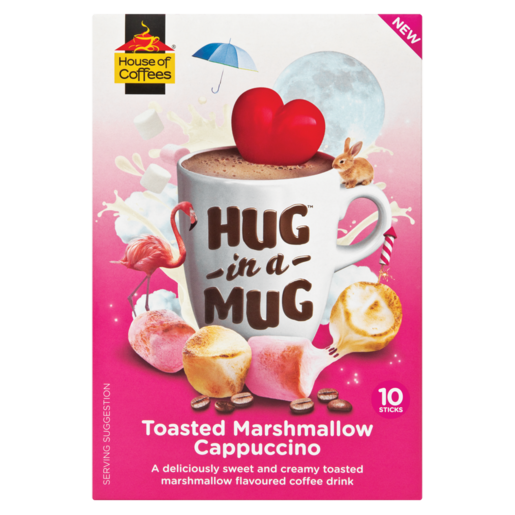 House of Coffees Hug in a Mug Marshmallow Coffee Drink 8 x 24g – Baobab