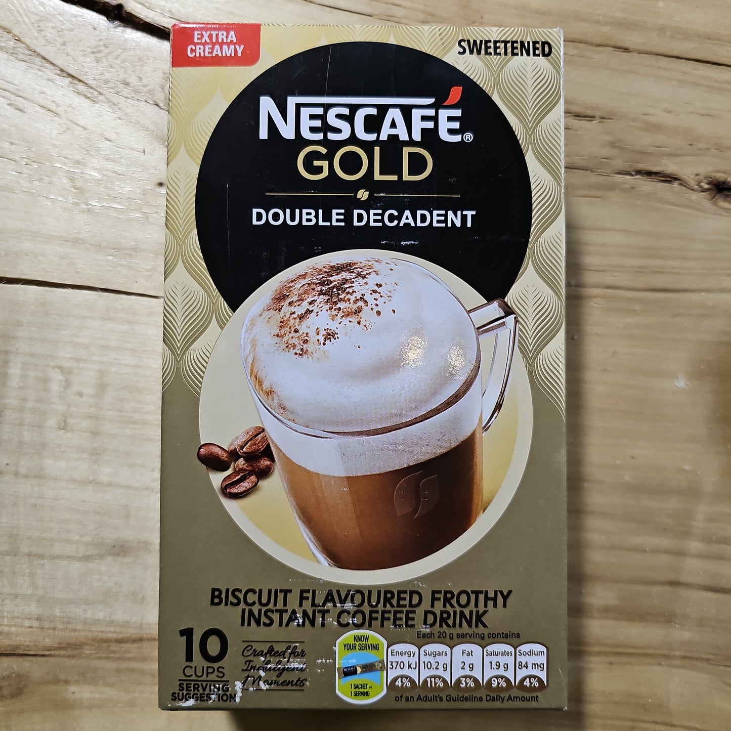 Nescafe Gold double decadent- past BB date