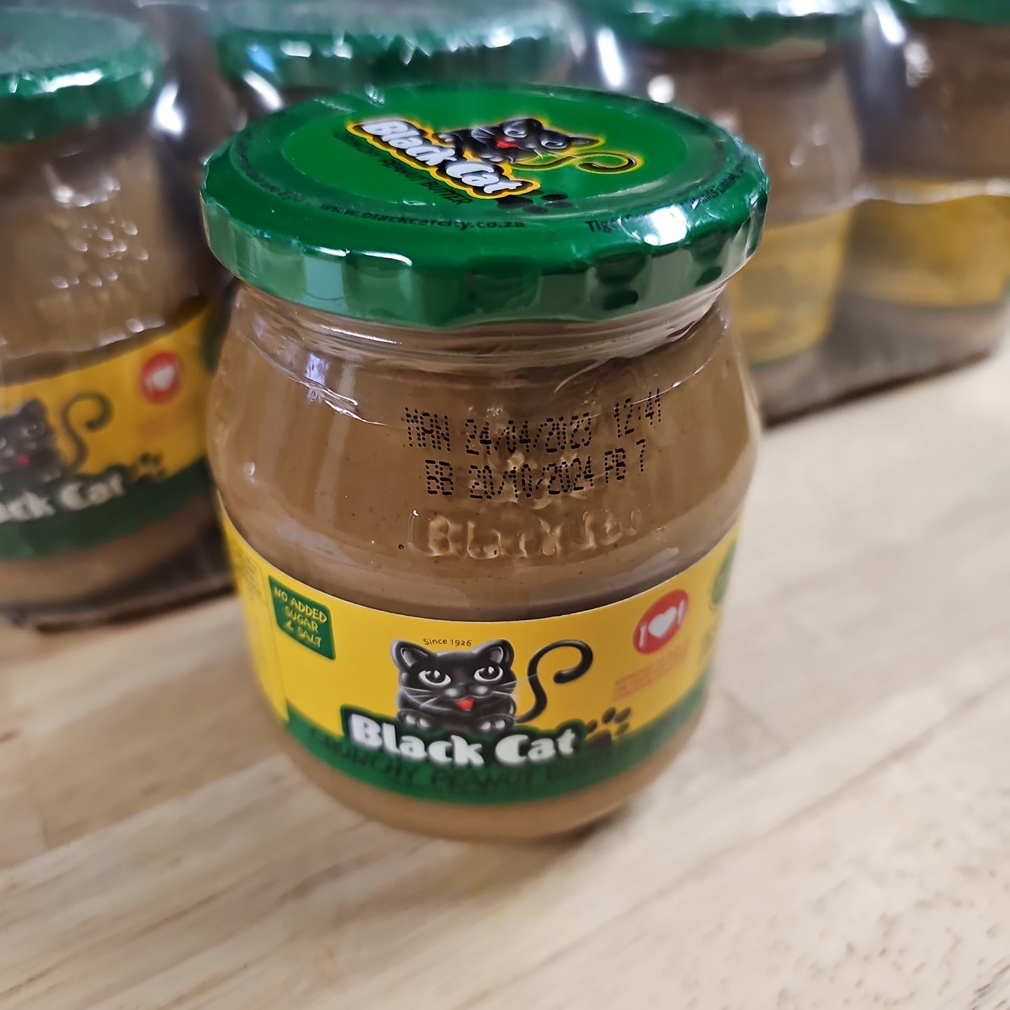 Black Cat Peanut Butter crunchy, 400g