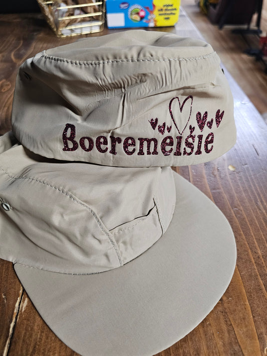 Boeremeisie keps khaki