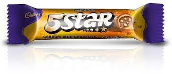 Cadbury 5 Star Caramel Crunch Biscuit, 49g- past BB date