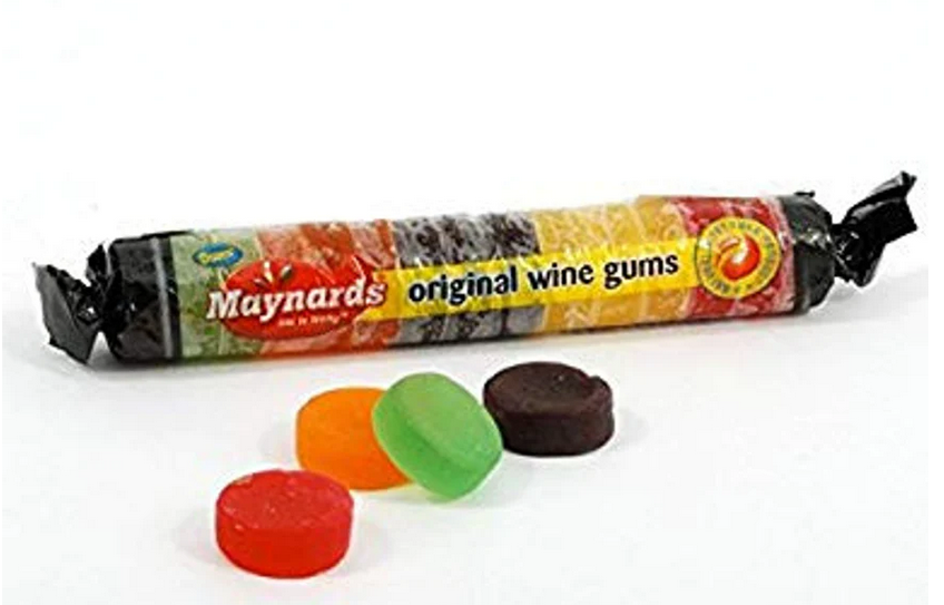 Maynards Wine Gums, 39g- past BB date