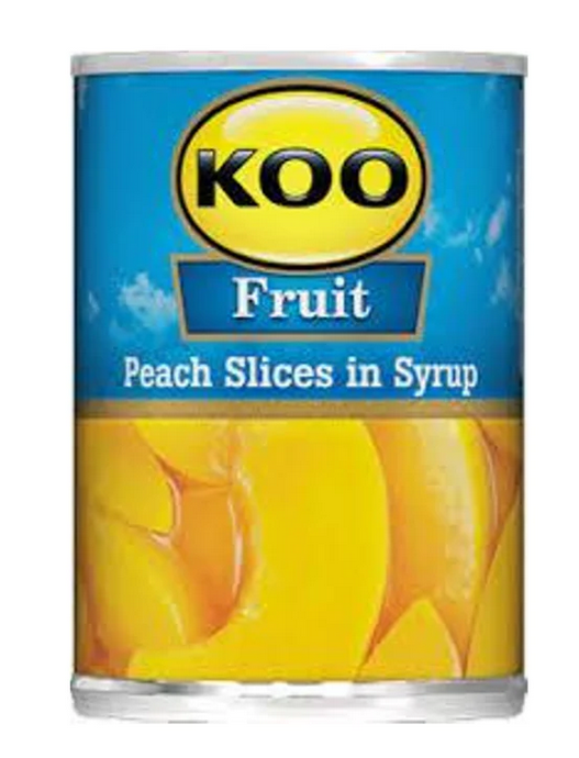 KOO Peach Slices in Syrup, 410g