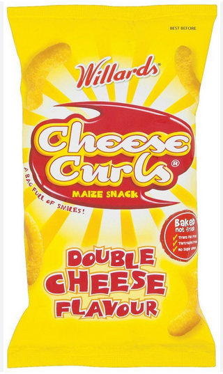 Willards Cheese curls, 150g