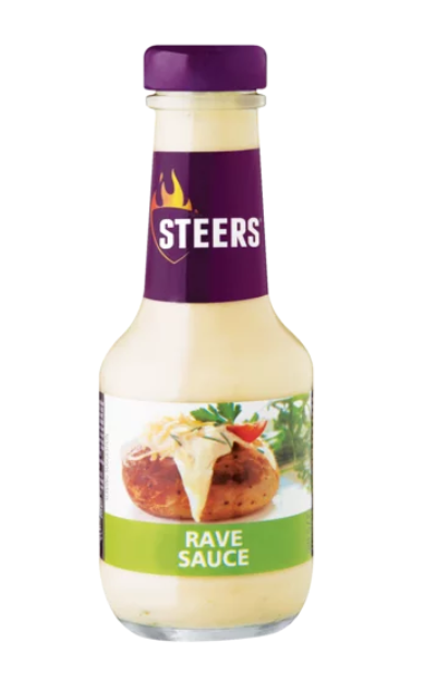 Steers Rave Sauce, 375ml- past BB date