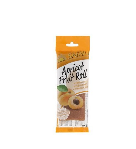 SAFARI Fruit Roll-Apricot, 80g