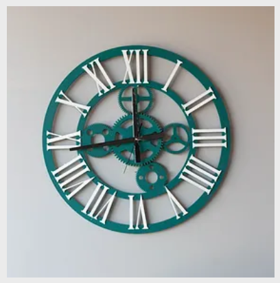 Gear Clock 60 cm