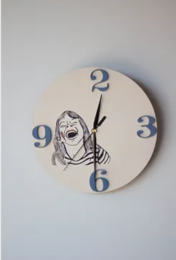 Laughter 250x250 Clock