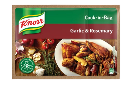 Knorr Garlic & Rosemary Cook-In-Bag