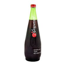 Grapetiser Sparkling Red Grape Juice, 275ml x 6