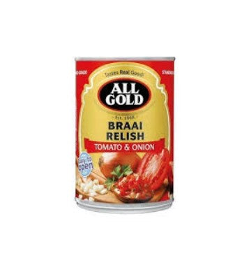 All Gold Tomato & Onion Braai relish, 410g