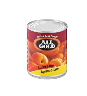 All gold Smooth Apricot jam 225ml