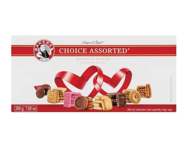 Bakers Choice assorted Biscuits, 200g- past BB date