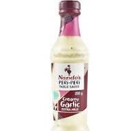 Nandos peri-peri table sauce Creamy garlic 250g