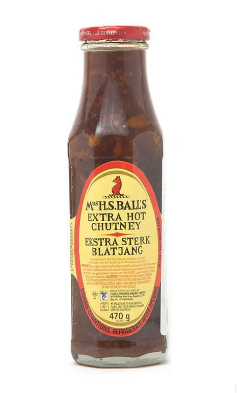 Mrs. H.S. Ball's Extra Hot Chutney, 470g