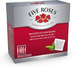 Five Roses Tea  102 teabags- past BB date