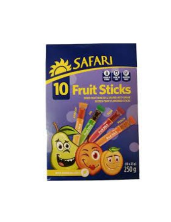 Safari Funky Fruit Sticks 10 x 25g