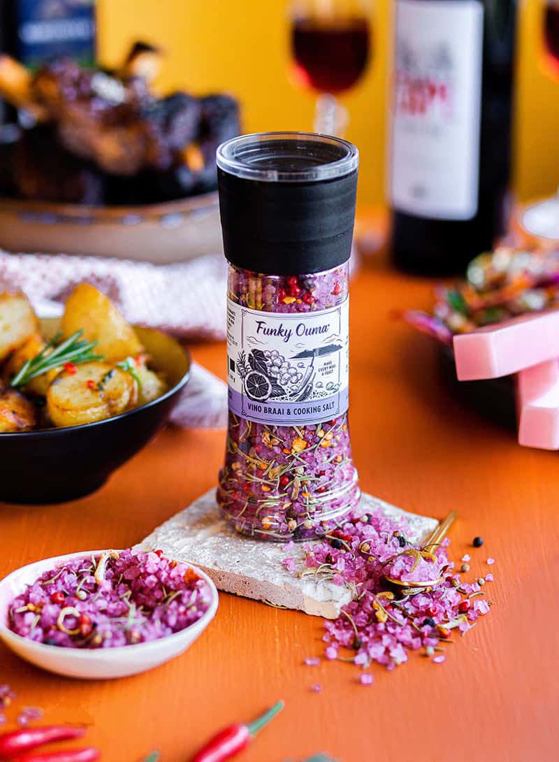 Funky Ouma - Braai salt grinder