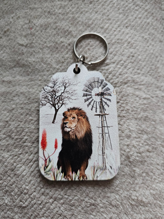 Lion keyring