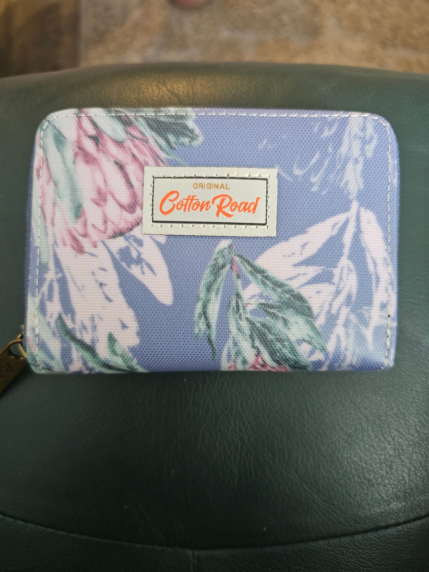 card wallet blue