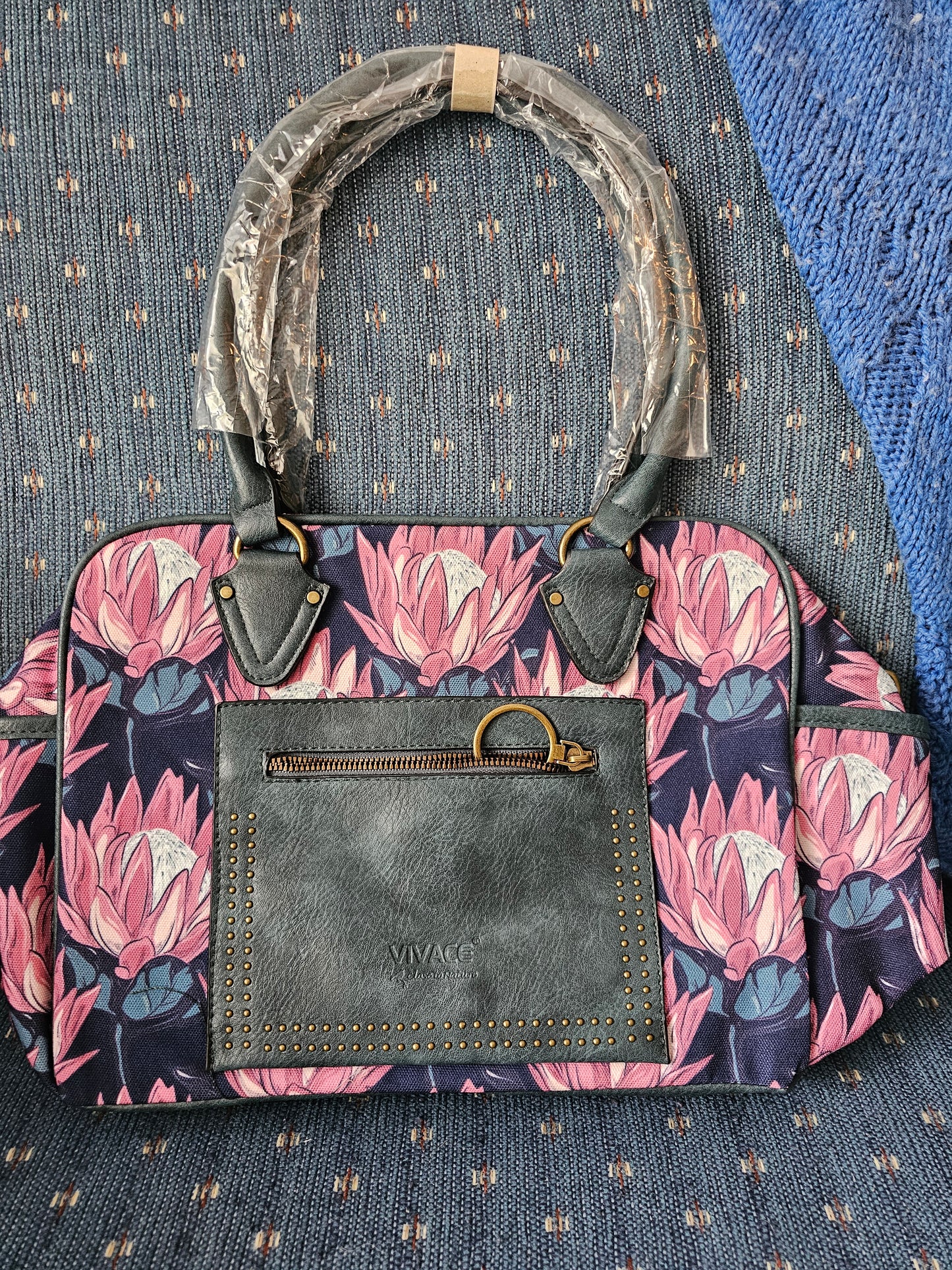 Handbag - Protea blue