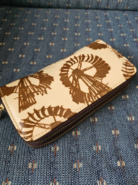 Wallet - windpomp brown