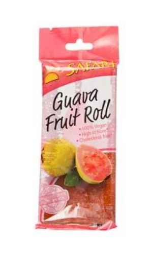 SAFARI Fruit Roll-Guava, 80g