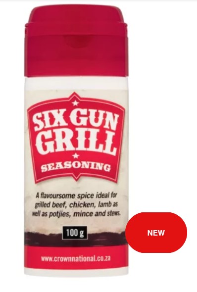 Six Gun Grill Seasoning, 100g